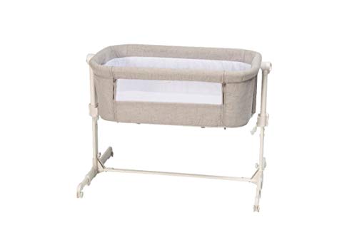 Brevi 880-005 Vicino Culla Fianco Letto, Grigio Melange, Melange