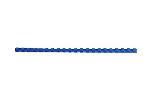 GBC Anelli Plastici CombBind, 10 mm, 65 Fogli di Capacità, A4, 21 10 Blu