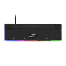 Carica l&#39;immagine nel visualizzatore di Gallery, EMPIRE GAMING - Tastiera Gaming K300 QWERTY Italiana -105 Tasti Semimeccanica -Retroilluminazione LED RGB -19 Keys Anti-ghosting -12 Scorciatoie multimediali - USB con Filo