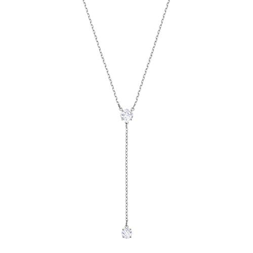 Swarovski Collana A Y Attract, Cristallo Bianco, Rodiata, da Donna - Ilgrandebazar