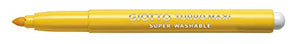 Giotto Turbo Maxi Astuccio Da 12 Pennarelli A Punta Larga, 5 Mm, Super Lavabili, Multicolore, ‎12 Unità (Confezione da 1)