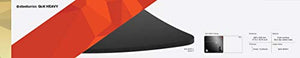 SteelSeries QcK Heavy, Tappetino per Mouse da Gioco, 45 x 40 x 6 Grande, Nero