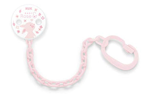 Nuk 10750591 Catenella Portasucchietto Bambina, Rosa, Modelli assortiti, Rosa - Ilgrandebazar