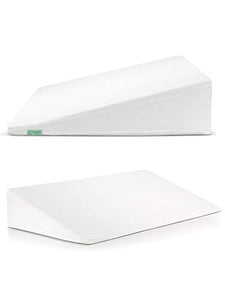 DYNMC you Cuscino a Cuneo per Letto - Antireflusso Adulti White