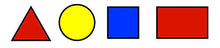 Carica l'immagine nel visualizzatore di Gallery, Italveneta Didattica 510 - Valigetta Figure Logiche; Blocchi logici in plastica; Gioco didattico