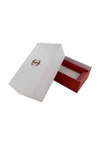 Orologio 32mm Silicone Cinturino Orologio Hip Hop In Silicone Bianco - Heart & Love Collection, Quadrante 32mm Hip Hop Orologio