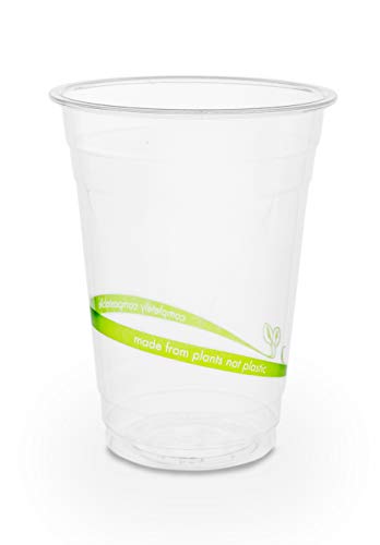 50 x Bicchieri monouso Trasparenti | biodegradabili e Eleganti 250ml, 50pezzi - Ilgrandebazar