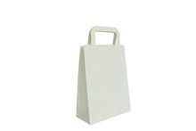 Carica l'immagine nel visualizzatore di Gallery, Carte Dozio - Shopper in Kraft color Bianco, maniglia 22+10x29, Bianco