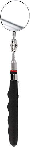 Specchio telescopico ultrasottile, allungabile fino a 70 cm, giunto a sfera... - Ilgrandebazar
