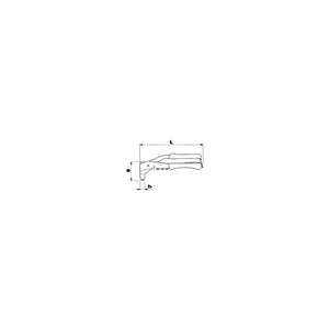 USAG 995 A U09950001 l mm:273, cap. ø mm (al):2,4÷4,8, b mm:22, ø - Ilgrandebazar