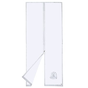 120x240CM Guarnizione Universale per Porte Finestre per Condizionatore Portatile Modello 2022 con Chiusura a Sacco Ferma Tubo – per Tutti Climatizzatori Mobili, Facile da Montare