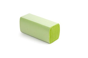 Tovagliolo di carta divertente ZZ-fold, 25 x 23 centimetri, 2lag, verde,... - Ilgrandebazar
