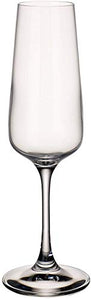 Villeroy & Boch Ovid Flûte, 250 ml, Cristallo, Trasparente, Set di 4 - Ilgrandebazar