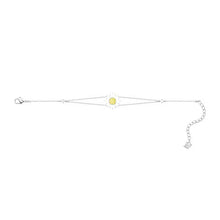 Carica l&#39;immagine nel visualizzatore di Gallery, Swarovski Bracciale Sunshine, Cristallo Bianco, Rodiato, da Donna - Ilgrandebazar