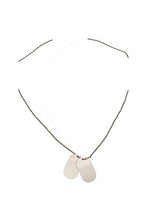 Carica l&#39;immagine nel visualizzatore di Gallery, Smiffys Piastrine su catenina, argento alluminio - Ilgrandebazar