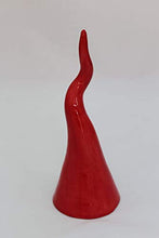 Carica l&#39;immagine nel visualizzatore di Gallery, Corno napoletano portafortuna in ceramica souvenir e idea bomboniere handmade