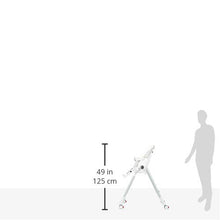 Carica l&#39;immagine nel visualizzatore di Gallery, Peg Perego Seggiolone Prima Pappa Follow Me, Altezza 125 cm, Grigio (Ice) Ice