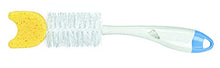 Carica l'immagine nel visualizzatore di Gallery, Nuk 10256278 Spazzola Pulisci Biberon, 2 in 1, Bianco/Blu, 1 pezzo