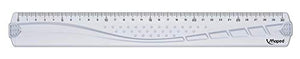 Maped 242767 Kit Righello con Squadre e Goniometro, 4 Pezzi, Multicolore - Ilgrandebazar