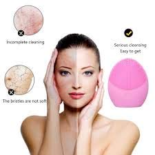 Pulitore facciale, massaggiatore ricaricabile, dispositivo in silicone,...