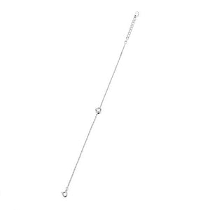 Bracciali a Catena in Argento Zirconi solitari - Ilgrandebazar
