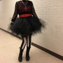 Carica l'immagine nel visualizzatore di Gallery, Bridesmay Donna Breve Partito Tutu Vintage Ballerina Gonna Cosplay L, Black - Ilgrandebazar