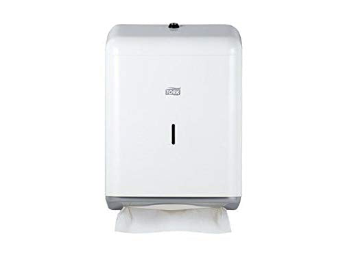 SCA Tork 208140 Dispenser asciugamani, Metallo H3, Bianco