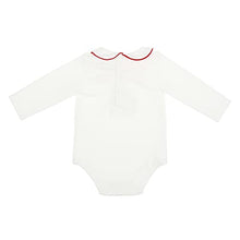 Carica l'immagine nel visualizzatore di Gallery, THUN, Body 'Il mio Primo Natale' di Colore Bianco in 100% Cotone con Iconico Orsetto Thun, Linea OVS, 6-9 Mesi