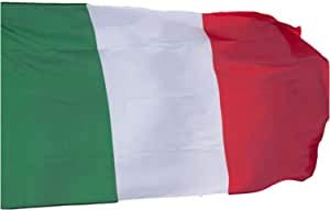 R&F srls Bandiera Italia Tricolore Italiana 60 X 90 cm Tessuto Nazionale...