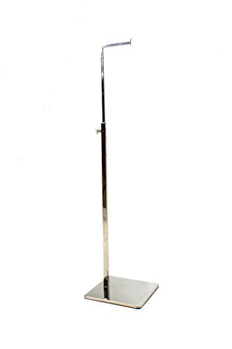 Supporto Espositore Regolabile Cromato per Borse/Cappelli Sciarpe Vendita al... - Ilgrandebazar