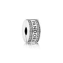 Carica l&#39;immagine nel visualizzatore di Gallery, Pandora 792056CZ Forever Clip per bracciali Donna, Argento Sterling 925 - Ilgrandebazar