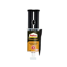 Carica l&#39;immagine nel visualizzatore di Gallery, Pattex Power Epoxy Acciaio Liquido, Colla Epossidica, Bicomponente 1 x 35g