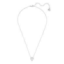 Carica l&#39;immagine nel visualizzatore di Gallery, Swarovski Collana Sparkling Dance Heart, Cristallo Bianco, Rodiata, da Donna - Ilgrandebazar