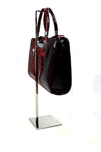 Supporto Espositore Regolabile Cromato per Borse/Cappelli Sciarpe Vendita al... - Ilgrandebazar
