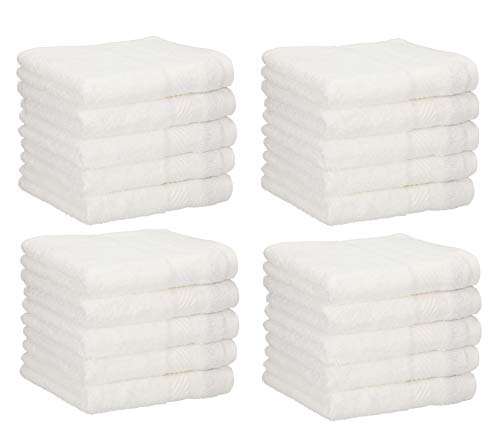 Betz 20 Lavette salvietta Asciugamano per Il Bidet Neapel 100% Cotone Bianco - Ilgrandebazar