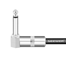 Carica l&#39;immagine nel visualizzatore di Gallery, Neewer 3pz Cavo Patch per Chitarra con Connettori Angolari 1/4”, 30cm Cavo... - Ilgrandebazar
