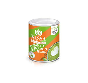 KISSA Matcha Cinnamon for Latte Mix Biologico 120g