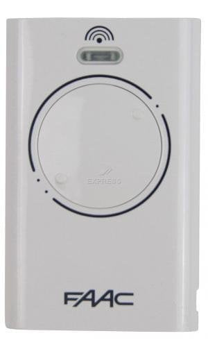 Faac XT2 868SLHLR - Telecomando, frequenza 868 MHz, 2 canali bianco - Ilgrandebazar