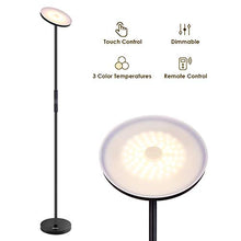 Carica l'immagine nel visualizzatore di Gallery, Albrillo Lampada da Terra LED - 20W Piantana Moderna Dimmerabile... - Ilgrandebazar