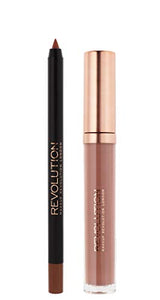 MakeUp Revolution, kit per le labbra opaco, Retro Luxe, 2 pezzi Echelon - Ilgrandebazar