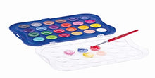Carica l&#39;immagine nel visualizzatore di Gallery, Giotto Acquerelli Tempere Ad Acquerello + 1 Pennello, 30 Mm, 24 Unità, Confezione Da 1, Multicolore (Confezione da 1)