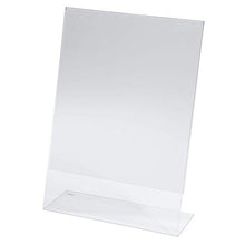 Carica l&#39;immagine nel visualizzatore di Gallery, SIGEL TA210 Porta-avvisi da tavolo / Porta-brochure banco, con base 1 pz. - Ilgrandebazar
