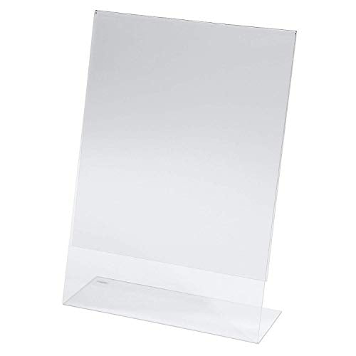 SIGEL TA210 Porta-avvisi da tavolo / Porta-brochure banco, con base 1 pz. - Ilgrandebazar