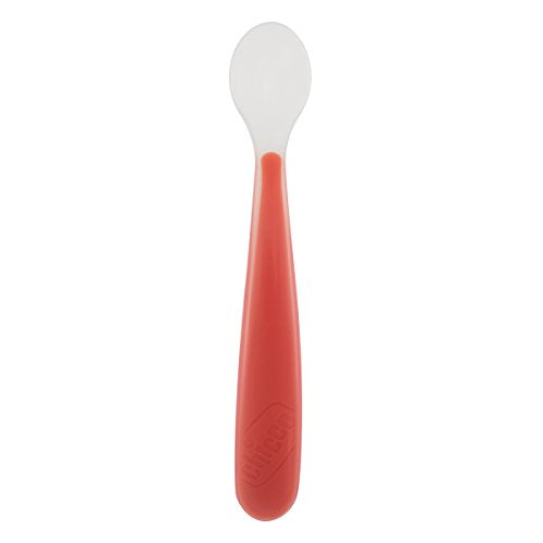 Chicco 56266 Cucchiaio Morbido in Silicone, 6M+ - Ilgrandebazar