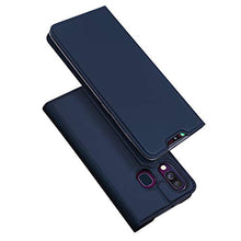 Carica l&#39;immagine nel visualizzatore di Gallery, DUX DUCIS Cover Samsung Galaxy A40, Flip Caso Pelle PU con [Funzione Blu - Ilgrandebazar