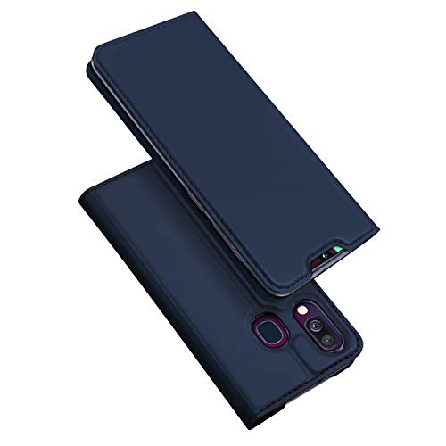DUX DUCIS Cover Samsung Galaxy A40, Flip Caso Pelle PU con [Funzione Blu - Ilgrandebazar