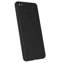 Carica l&#39;immagine nel visualizzatore di Gallery, AICEK Cover per Huawei P10 Lite, Lite Nero Silicone Case Molle di... - Ilgrandebazar