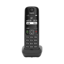 Carica l&#39;immagine nel visualizzatore di Gallery, Gigaset AS690 Trio Telefono Cordless: 3 Portatili per Chiamate Interne Nero - Ilgrandebazar