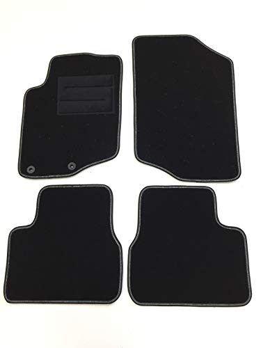 ASC tappetini per 207 2006-2014 tappeti Auto in Moquette con battitacco - Ilgrandebazar
