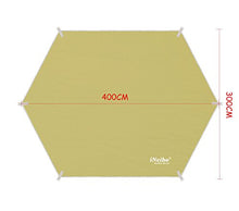 Carica l'immagine nel visualizzatore di Gallery, iNeibo Telo Tenda Parasole da Sole , Tarp Tent per Campeggio e Spiaggia...